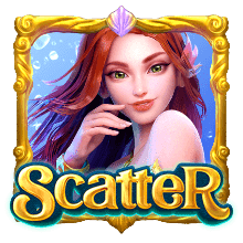 - สัญลักษณ์ SCATTER เกม Mermaid Riches