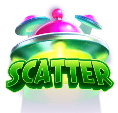 - สัญลักษณ์ SCATTER ของเกม Farm Invaders