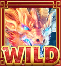 - รูปสัญลักษณ์ WILD ของเกม Dragon Legend