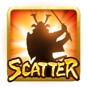 - สัญลักษณ์ SCATTER เกม Ninja vs Samurai