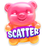 - สัญลักษณ์ SCATTER ของเกม Candy Burst