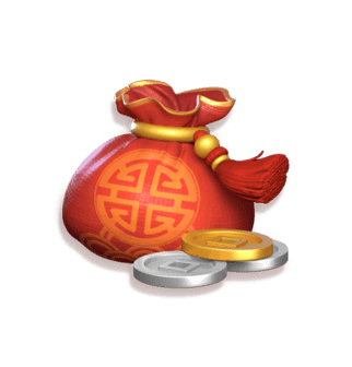 - รูปสัญลักษณ์ ถุงทองของจีน ของเกม Fortune Mouse