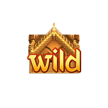 - รูปสัญลักษณ์ WILD ของเกม Thai River Wonders