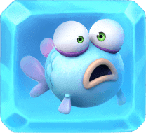 - รูปสัญลักษณ์ ปลาตากลม เกม The Great Icescape
