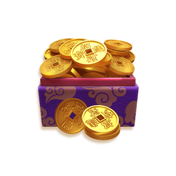- สัญลักษณ์พิเศษ กล่องใส่เหรียญทอง เกม Fortune Ox