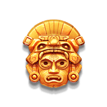 - สัญลักษณ์พิเศษ รูปปั้นลึกลับสีทอง ของเกม Treasures of Aztec