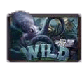 - รูปสัญลักษณ์ WILD ของเกม Kraken Hunter