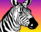 - สัญลักษณ์พิเศษ Zebra เกม Fifty Lions
