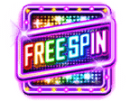 - สัญลักษณ์ FREE SPIN เกม Party Night