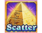 - สัญลักษณ์ SCATTER ของเกม Pharaoh Treasure