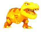 - สัญลักษณ์ ไดโนเสาร์สีทอง ของเกม Dinosaur Tycoon