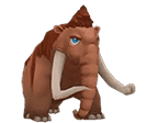 - สัญลักษณ์พิเศษ ช้างแมมมอสส์ ของเกม Dinosaur Tycoon