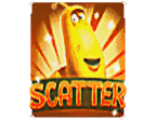 - สัญลักษณ์ SCATTER เกม Crazy Worm Treasure Hunt