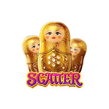 - สัญลักษณ์ SCATTER ของเกม Tsar Treasures