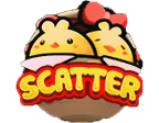 - สัญลักษณ์ SCATTER เกม Veggies Bonanza